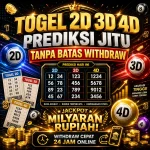 Togel 2D 3D 4D Prediksi Jitu Tanpa Batas Withdraw